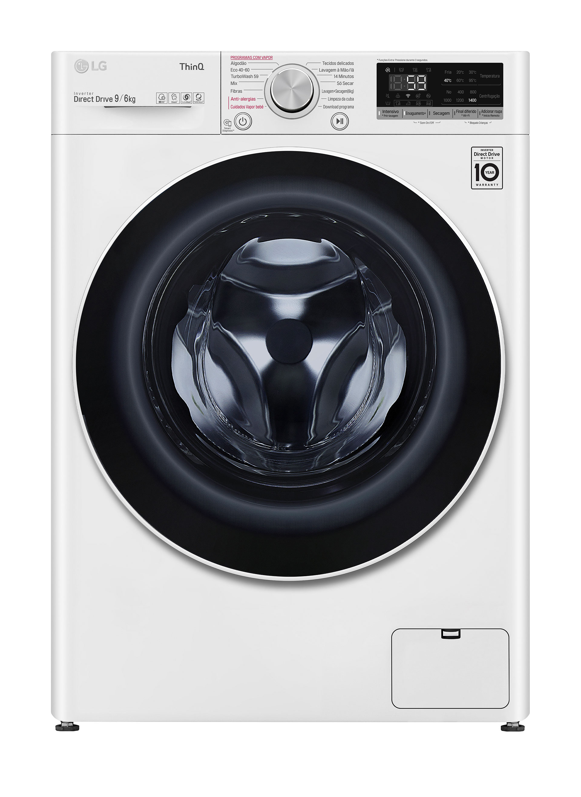 Loja EDP - Eletrodomésticos - Máquina de lavar e secar roupa LG