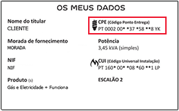 Consultar CPE Fatura EDP | EDP - Particulares
