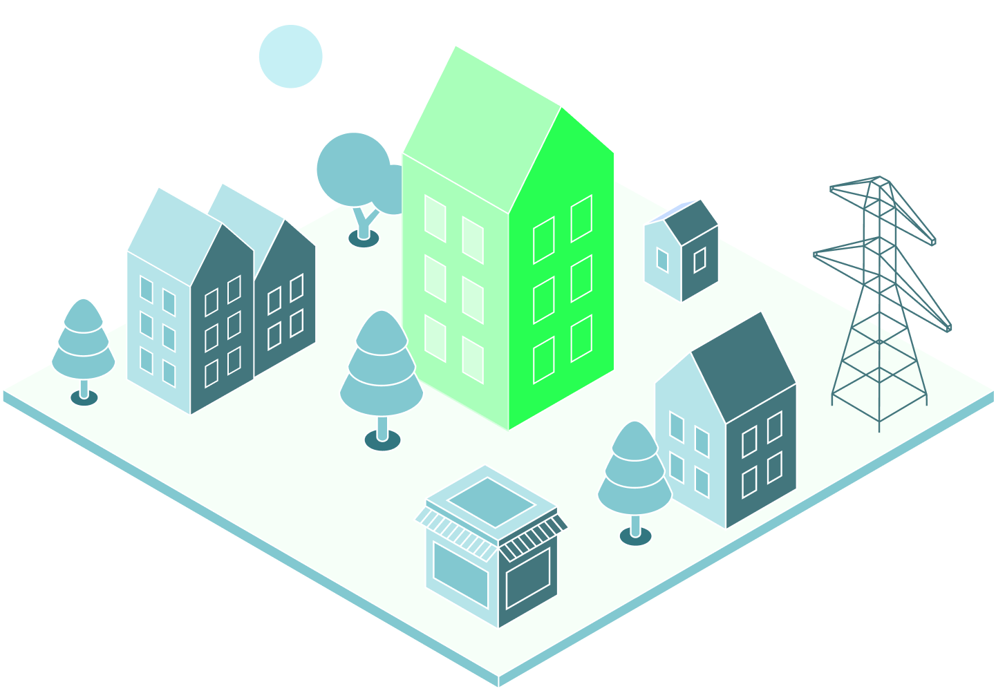 Condomínio, um Bairro Solar