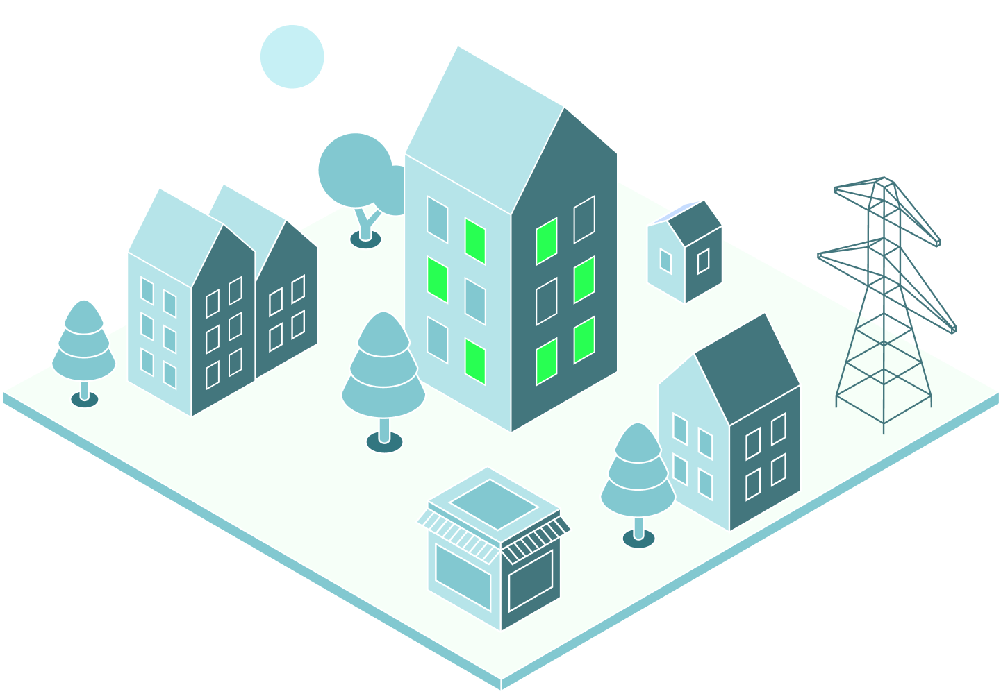 Condomínio, um Bairro Solar
