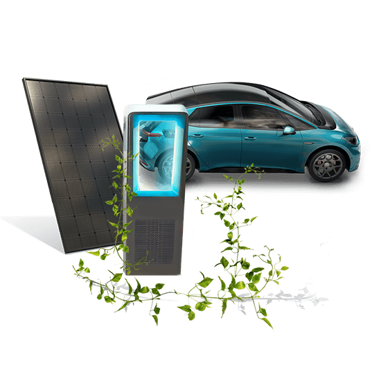 <span>Carregue o seu carro com a energia solar</span>