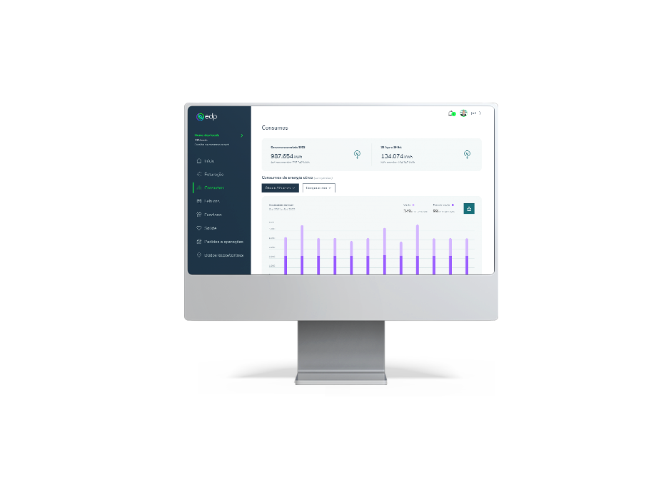 Tenha a energia da sua empresa sempre à mão