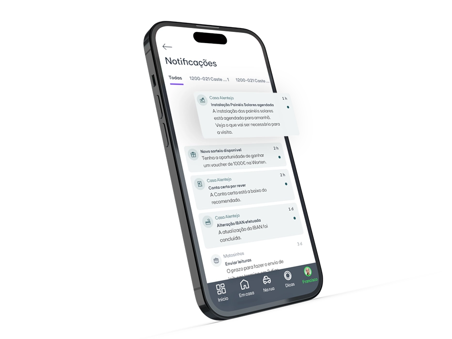 Tenha mais controlo sobre a sua energia