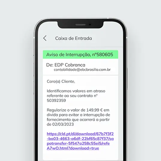 Aviso de desligamento