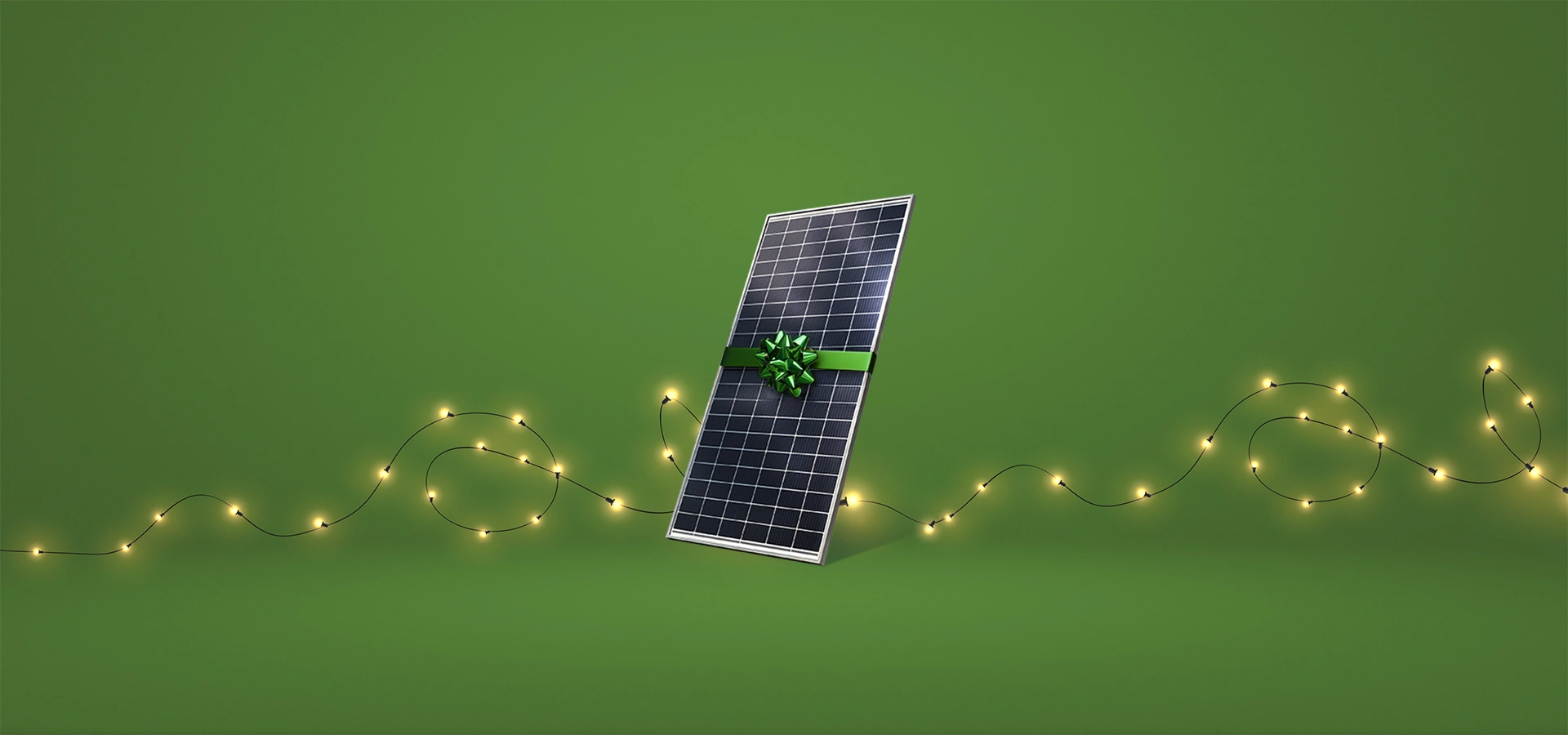 Este Natal, a energia vem do telhado