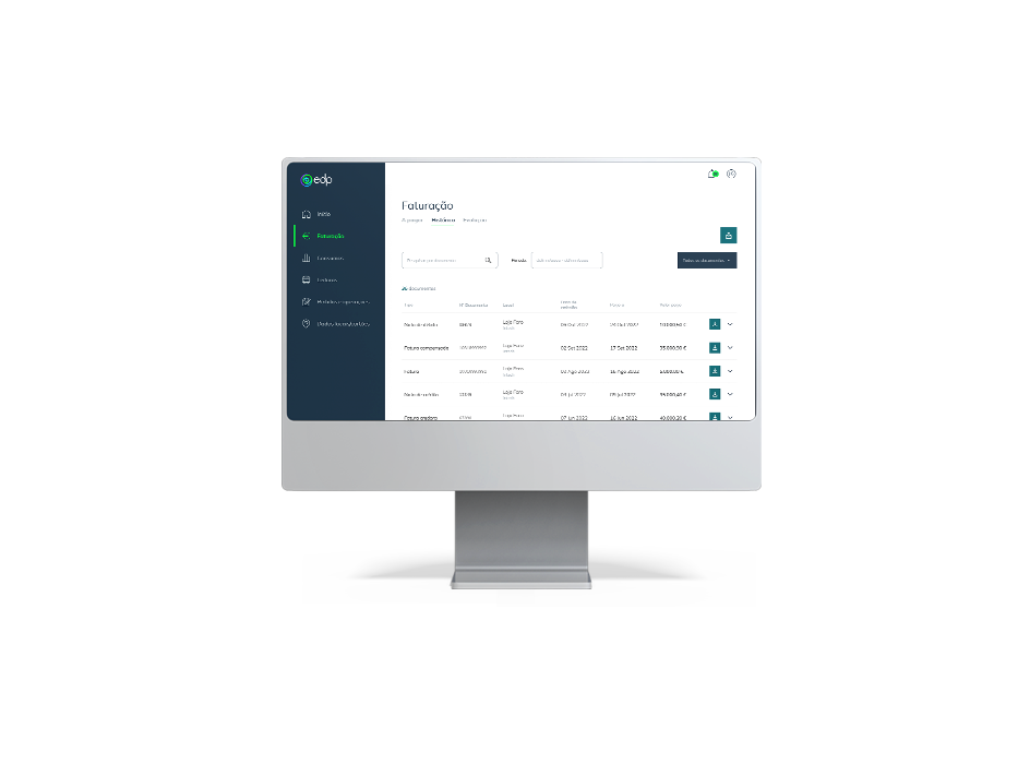 Tenha a energia da sua empresa sempre à mão